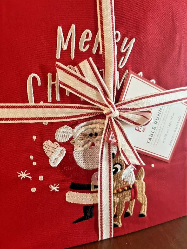 Pottery Barn holiday party Christmas Rudolph Disney Nutrcacker peanuts Table n