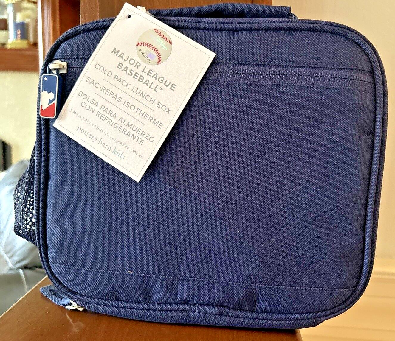 School Pottery Barn MLB BASEBALL LUNCH BOX Cold Pack sports soccer HOLIDAY .