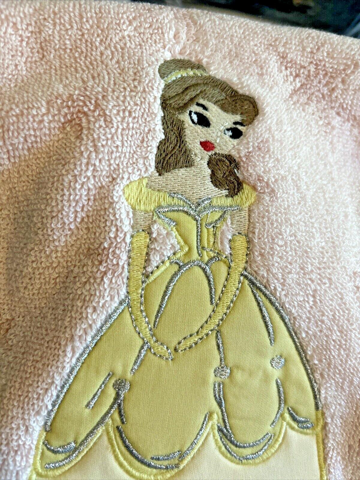 Disney Pottery barn Princess Belle towel hand bath holiday party gift school m