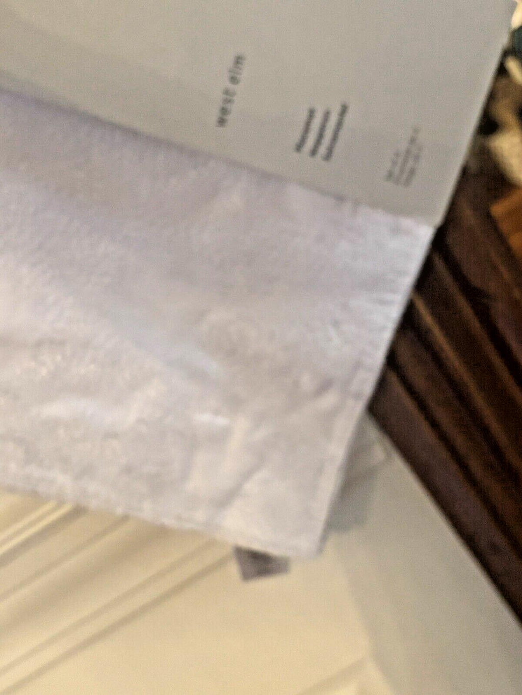 Pottery Barn holiday placemat easter Snowflake white party Disney table SET 4 [