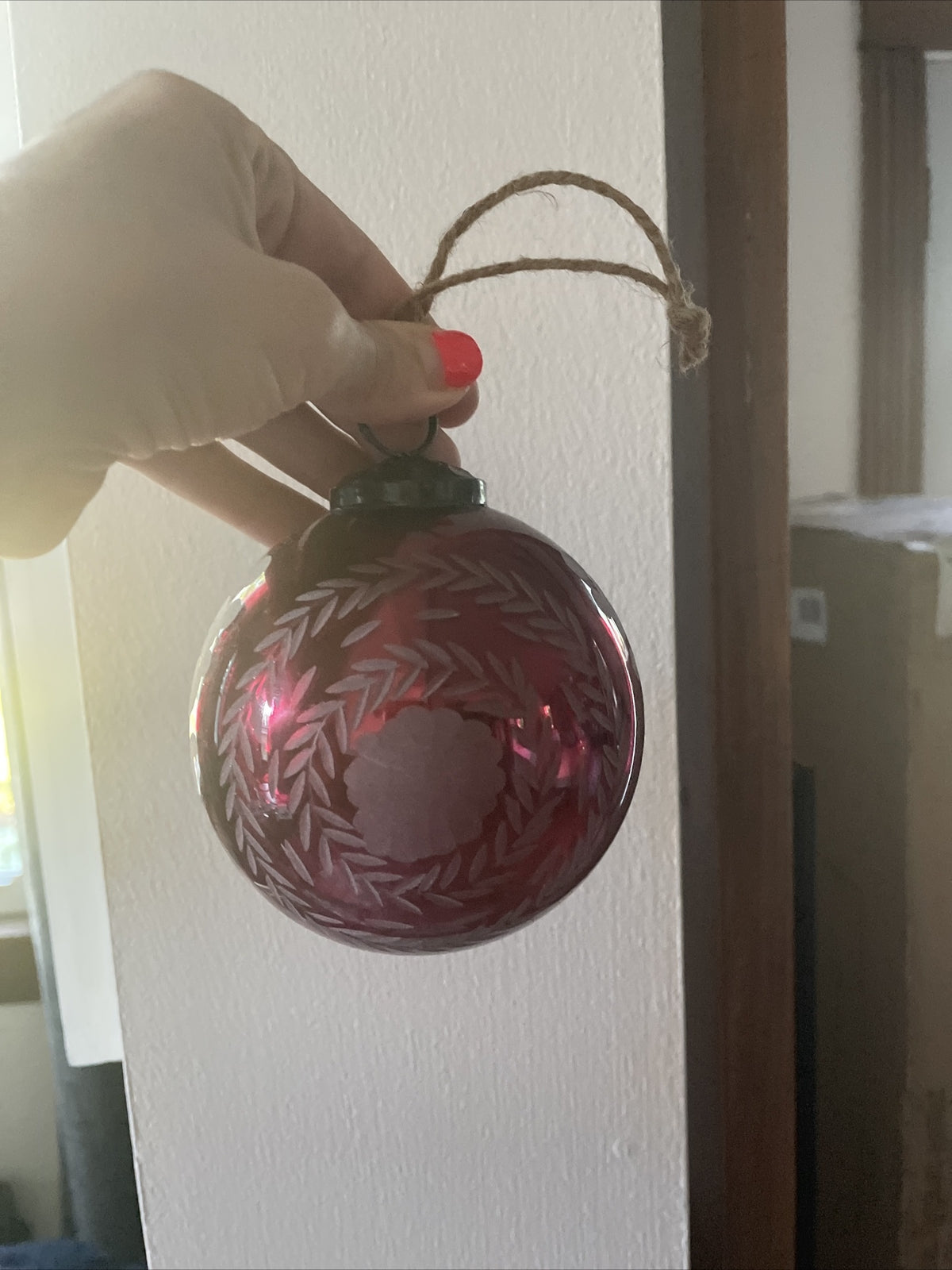 pottery barn Holiday antique mercury ornament Chrismas tree holiday gift ]