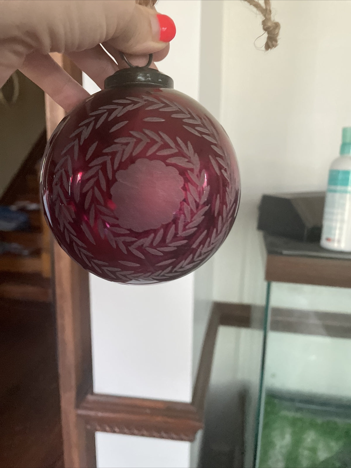 pottery barn Holiday antique mercury ornament Chrismas tree holiday gift ]
