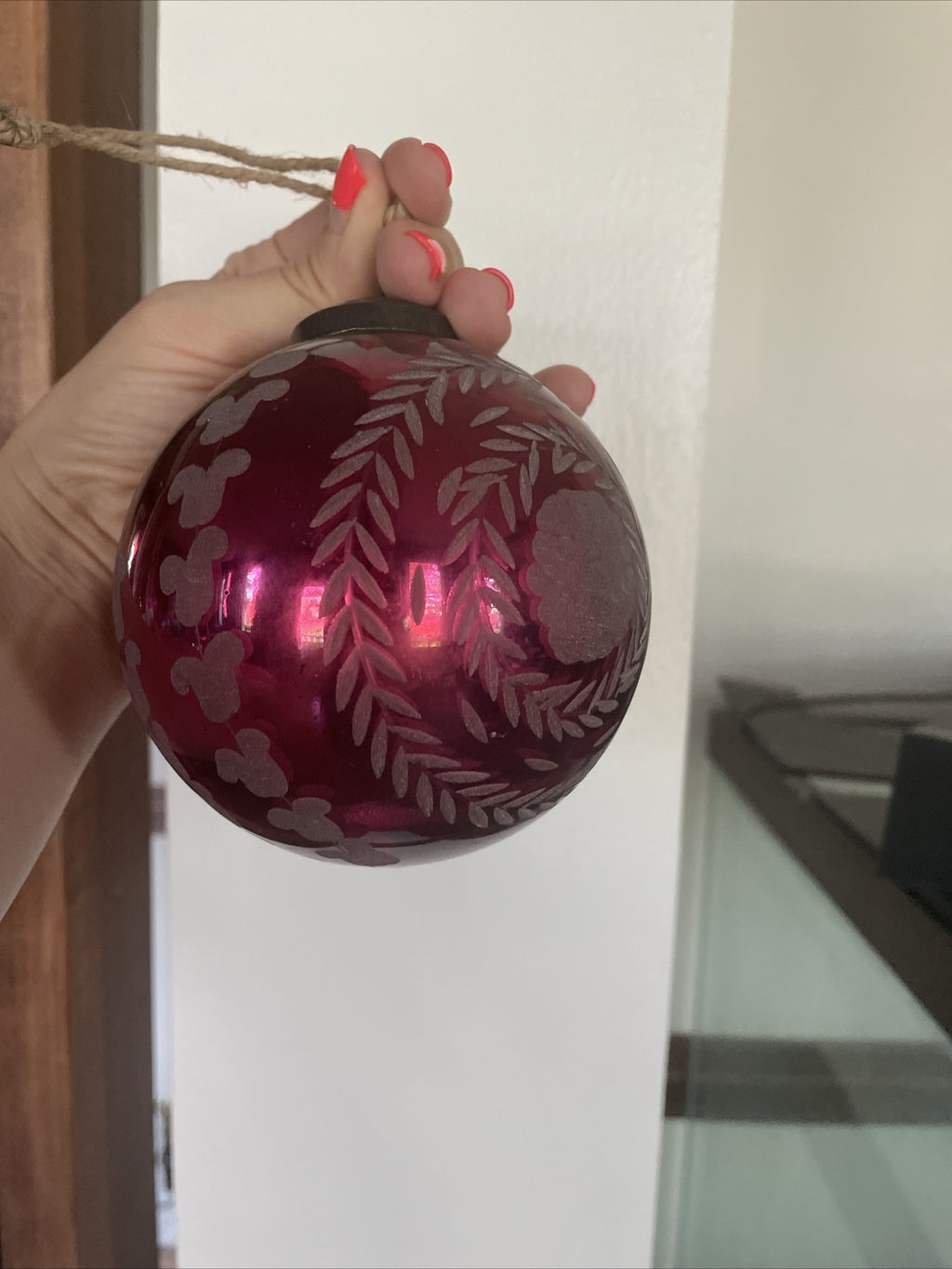 pottery barn Holiday antique mercury ornament Chrismas tree holiday gift ]