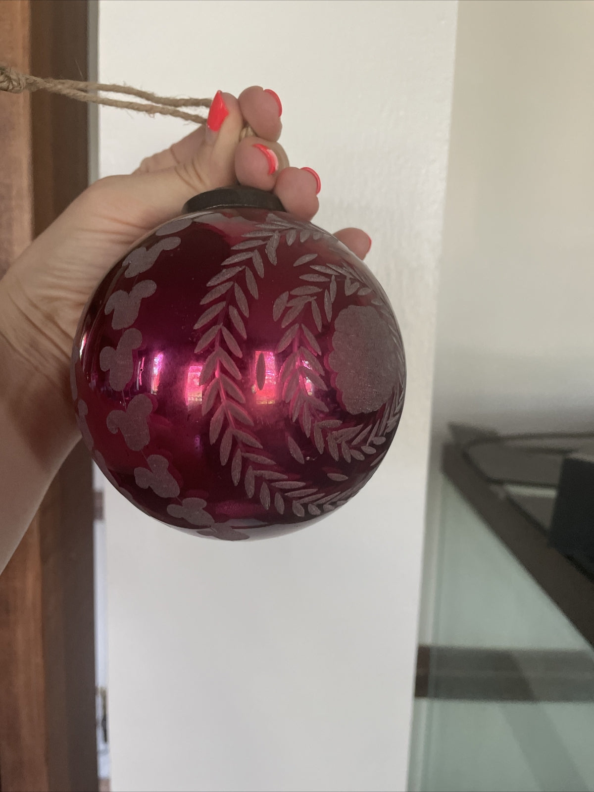 pottery barn Holiday antique mercury ornament Chrismas tree holiday gift ]