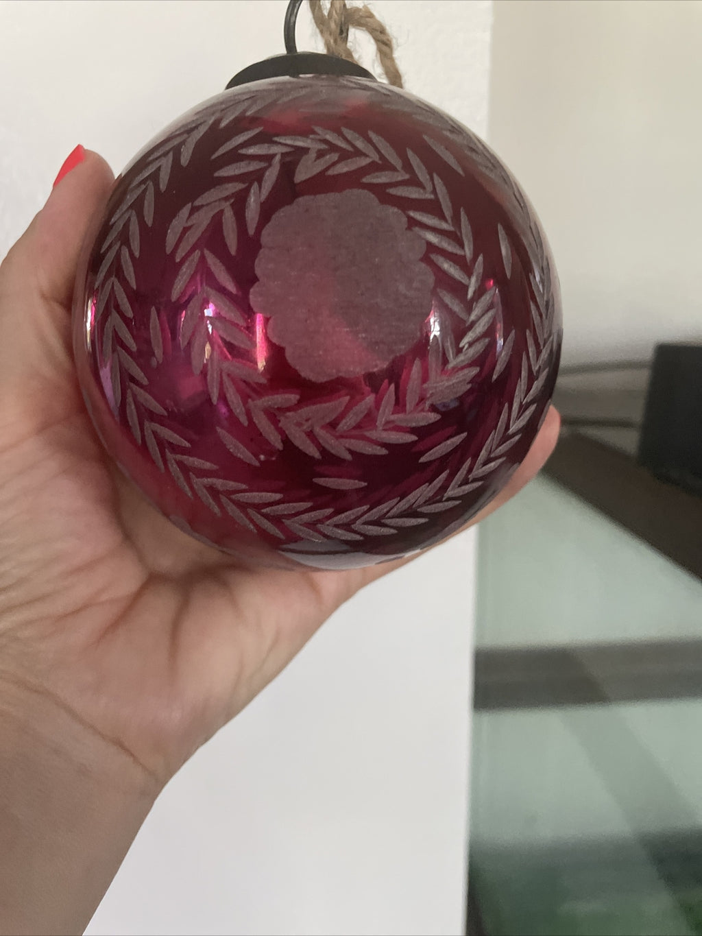 pottery barn Holiday antique mercury ornament Chrismas tree holiday gift ]