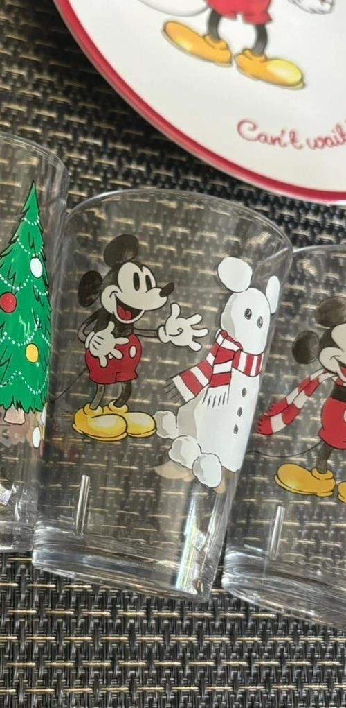 Pottery Barn holiday Disney Mickey Mouse kid school gift DINNER PLATE SET party