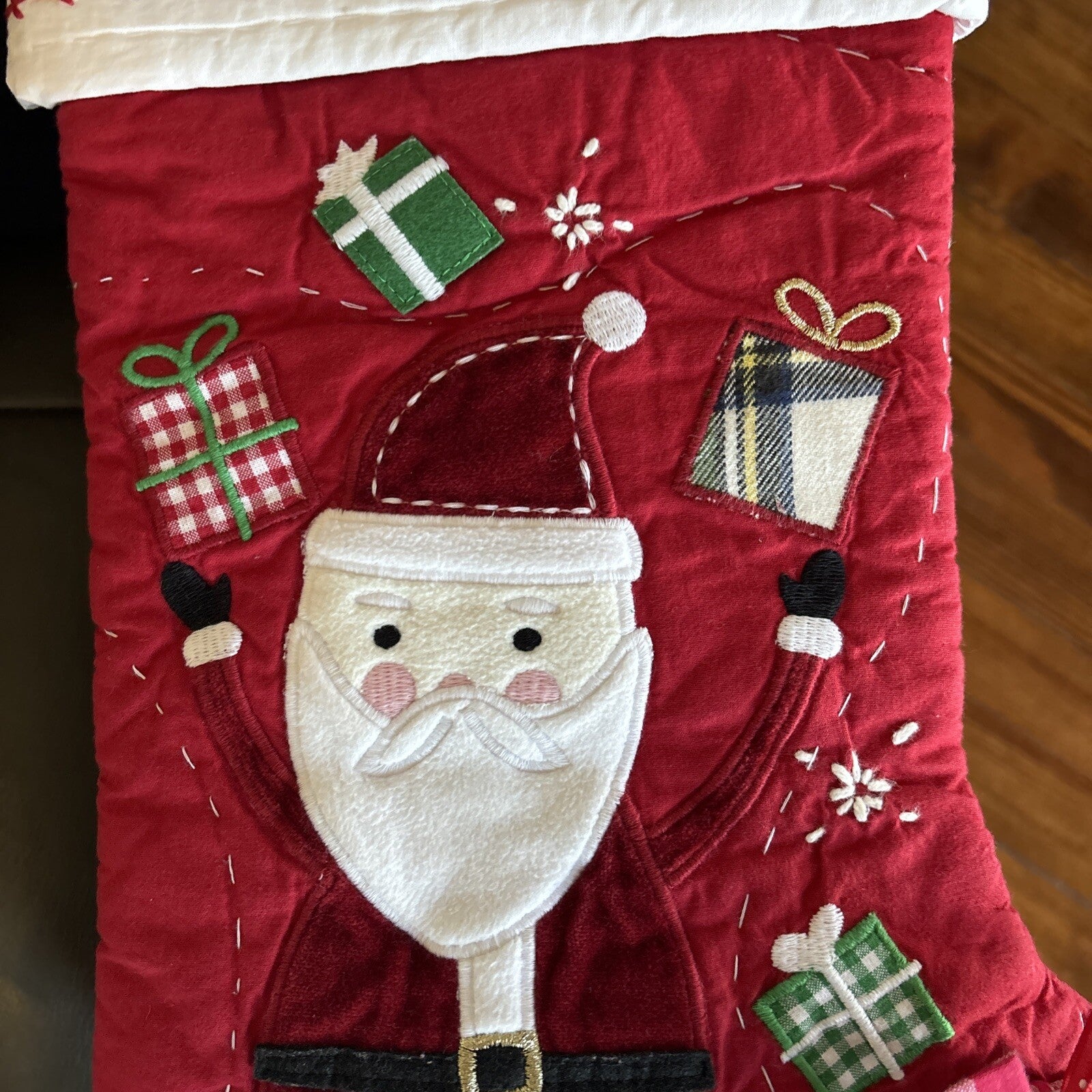 Pottery Barn Holiday Christmas Stocking Santa gift party school Disney kid '