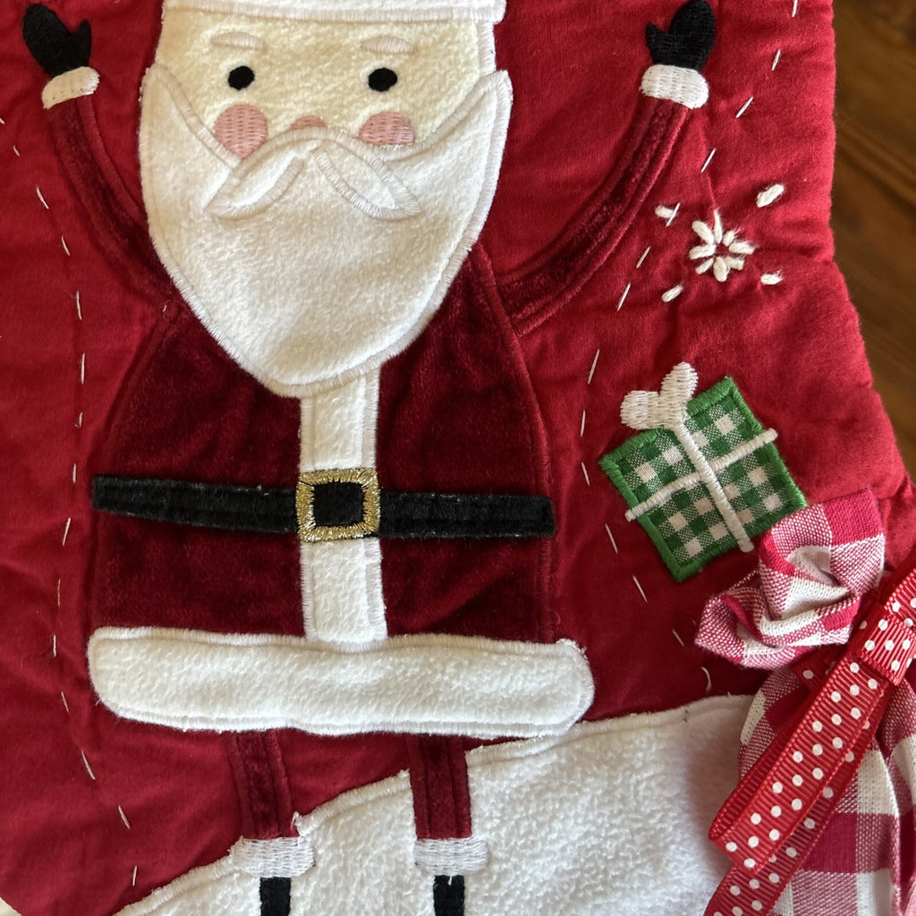 Pottery Barn Holiday Christmas Stocking Santa gift party school Disney kid '