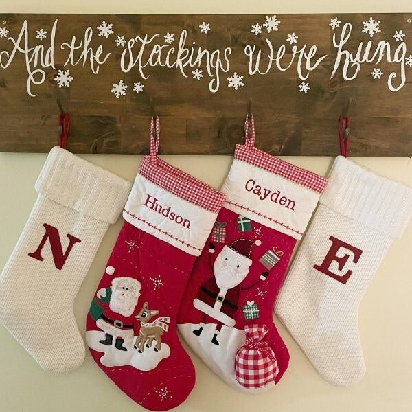 Pottery Barn Holiday Christmas Stocking Santa gift party school Disney kid '