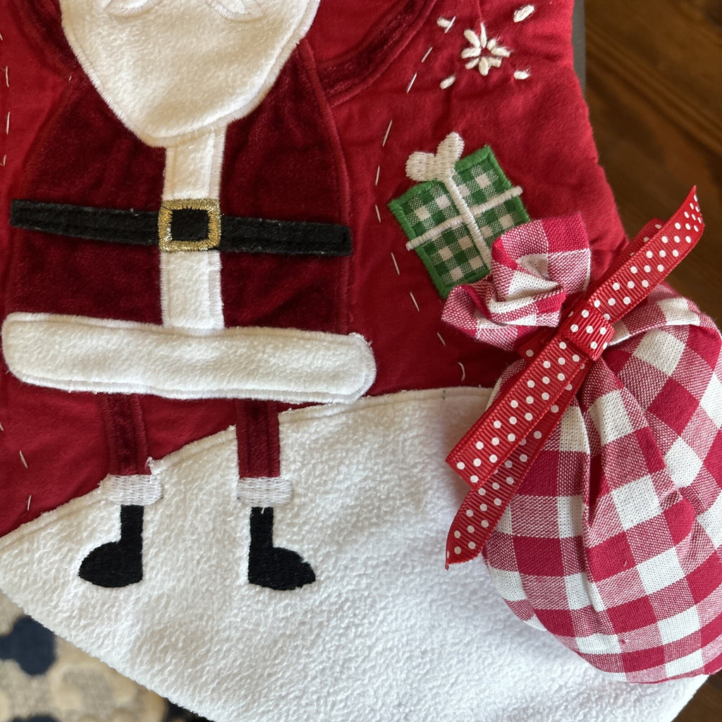 Pottery Barn Holiday Christmas Stocking Santa gift party school Disney kid '