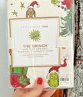 Disney Pottery Barn Grinch Christmas pillow Sham Seuss Holiday Gift party kid -