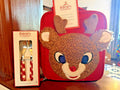School Pottery barn LUNCH BAG+UTENSIL SET PRE holiday RUDOLPH CHRISTMAS KIDs n