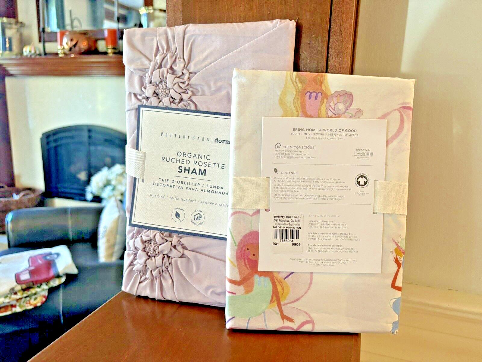 Pottery Barn holiday floral Disney princess Mermaid Ariel Birthday Gift SET 2 \