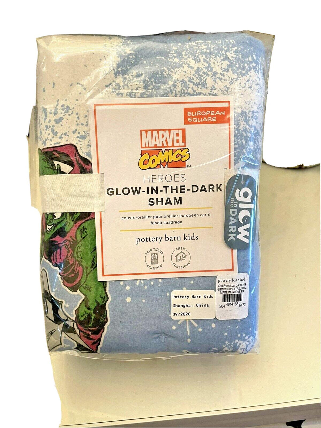 Pottery barn MARVEL Comic Avengers Disney Ant man PILLOW Sham gift boy holiday m