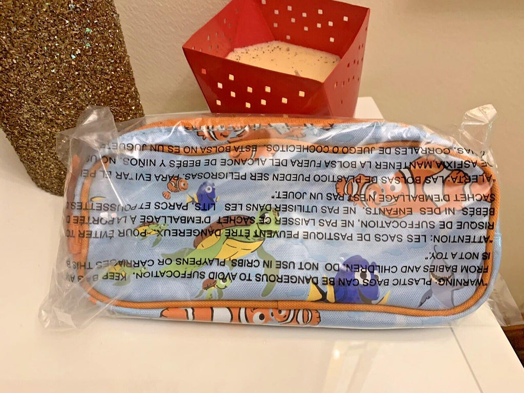 Pottery Barn school NEMO Dinosaur Pencil case bag travel gift shark fish pre k .