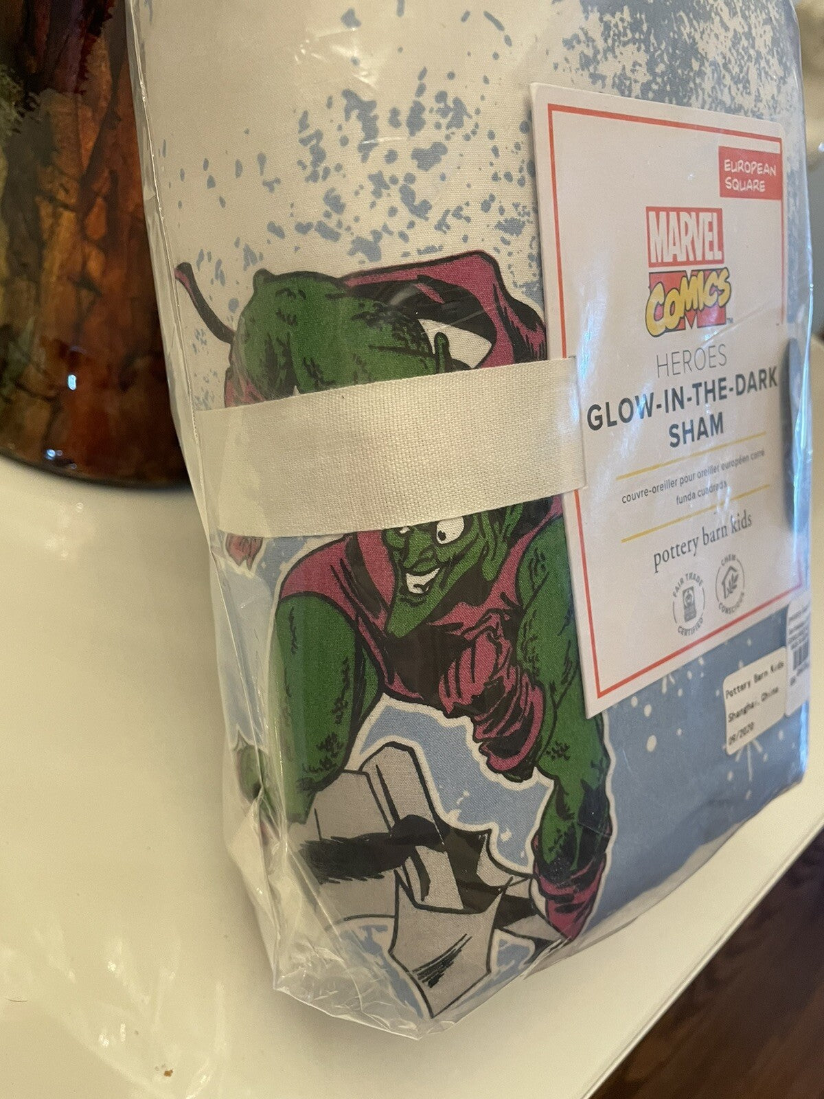 Pottery barn MARVEL Comic Avengers Disney Ant man PILLOW Sham gift boy holiday m
