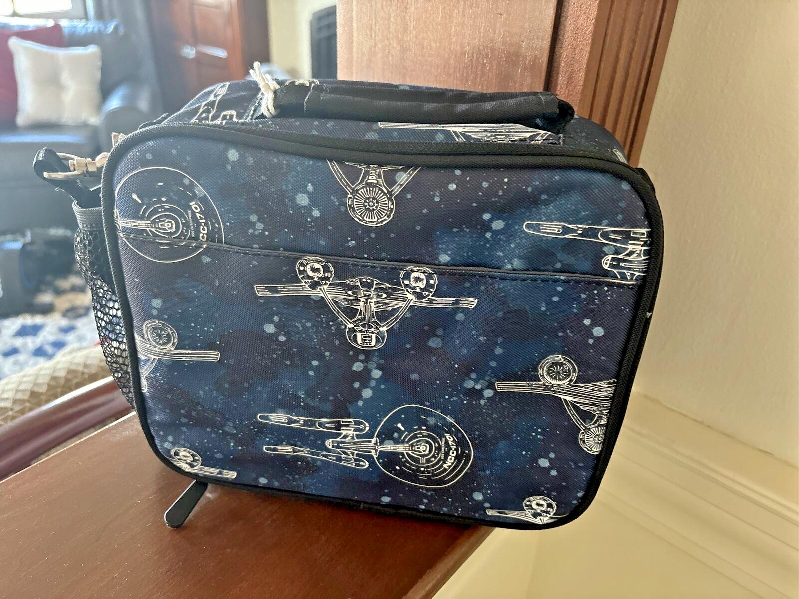 School Pottery Barn Disney STAR Trek wars SPACE LUNCH BOX Gift Travel bag boy -