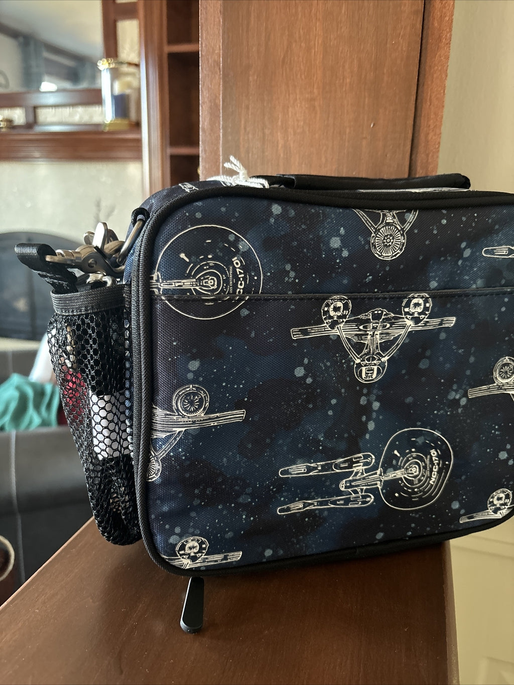 School Pottery Barn Disney STAR Trek wars SPACE LUNCH BOX Gift Travel bag boy -