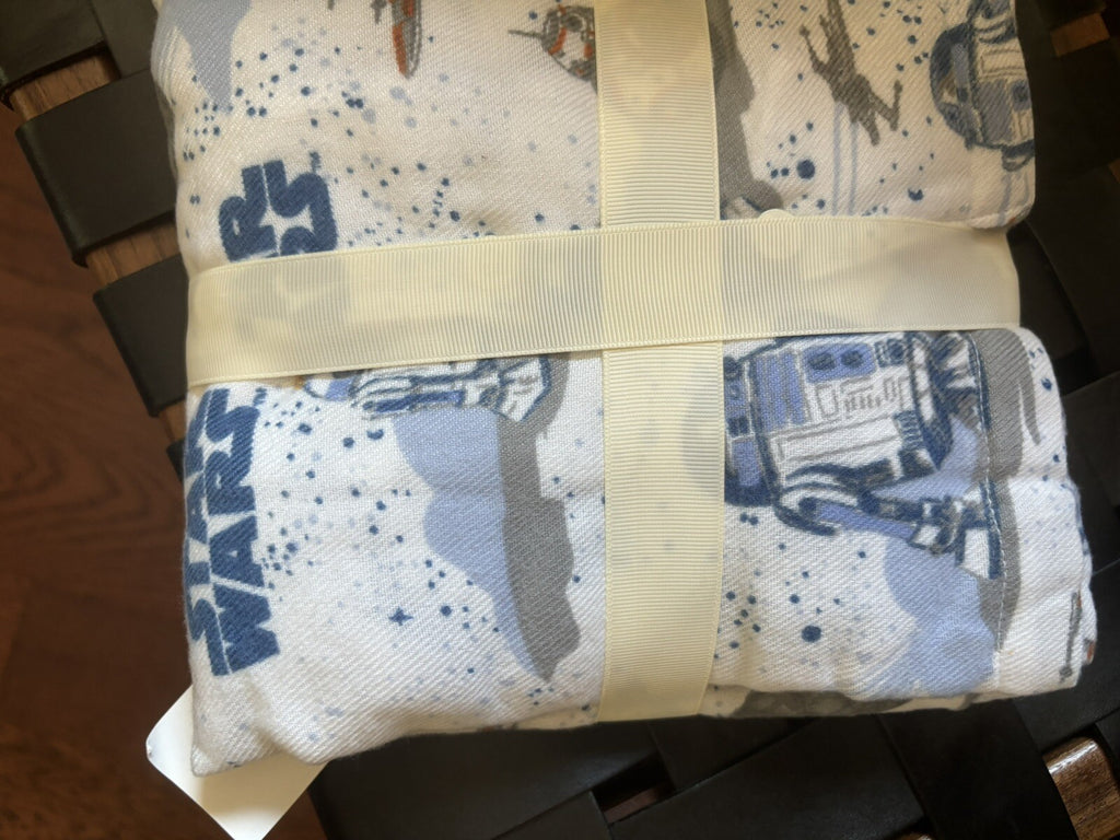 Pottery barn kid star wars Droid Jedi space Disney pajama pj set birthday gift m