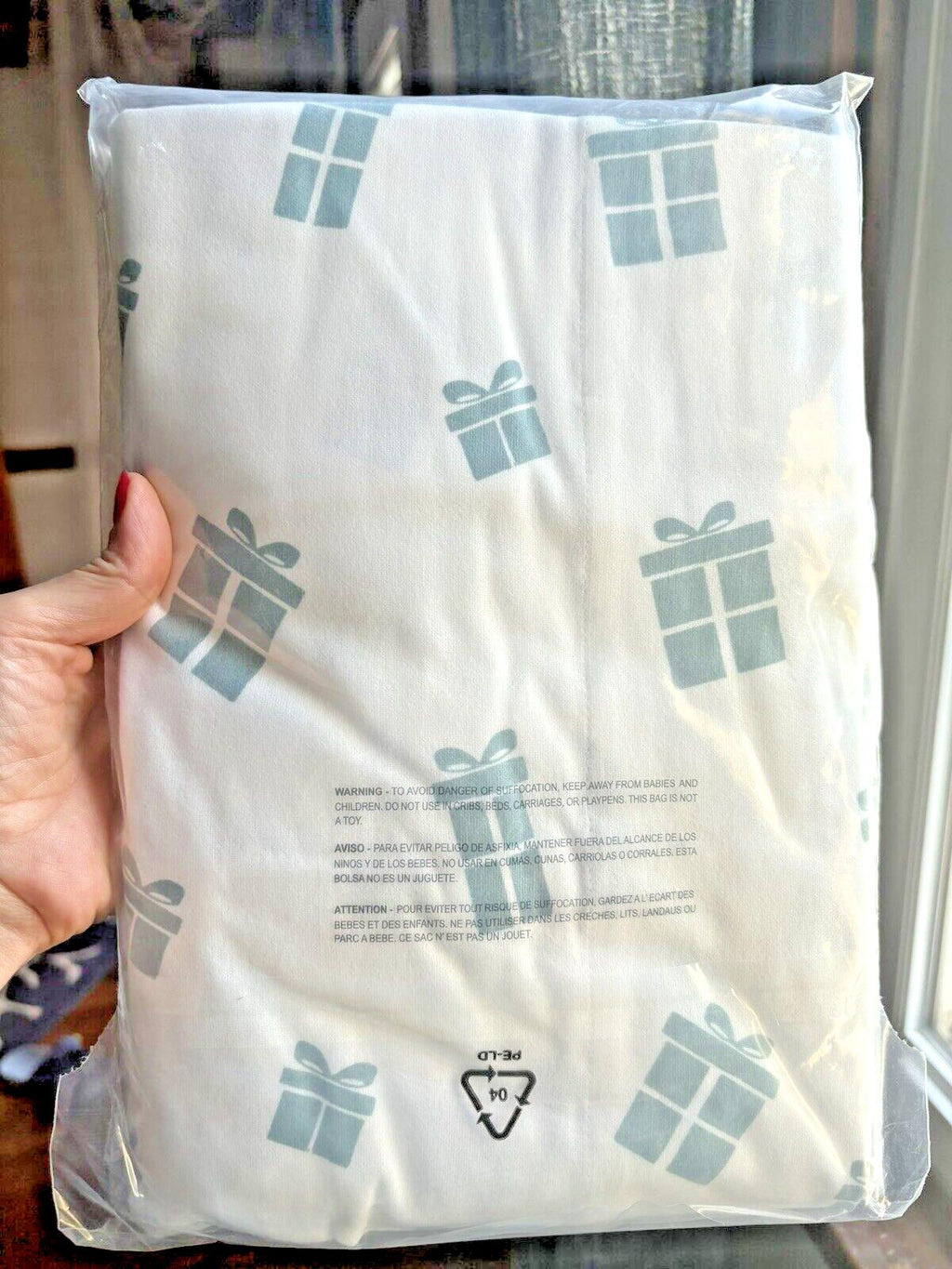 Garnet Hill holiday Winter village Christmas KING gift bed PillowCase SET 2 a