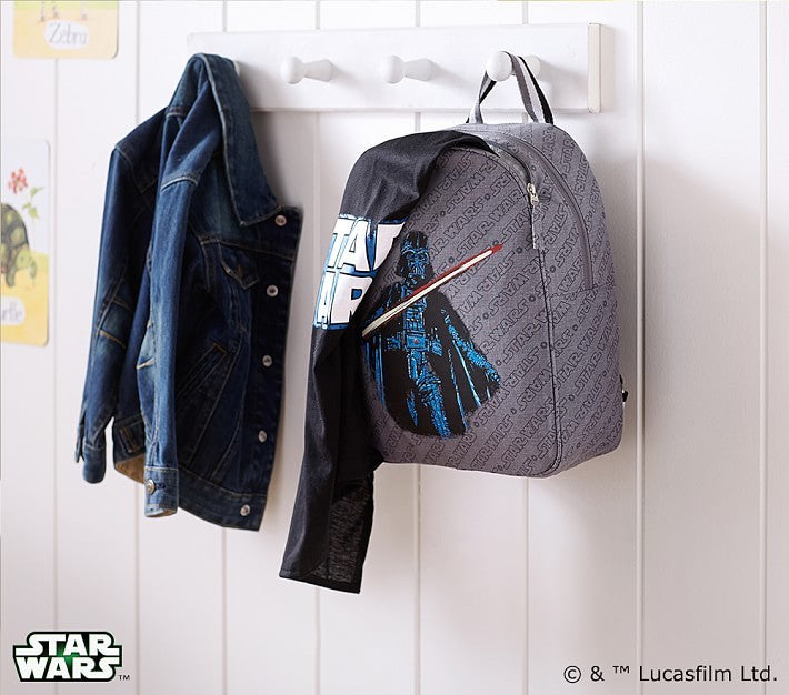 School Pottery barn Star Wars BACKPACK Disney Mandalorian Grogu BAG pre Travel .