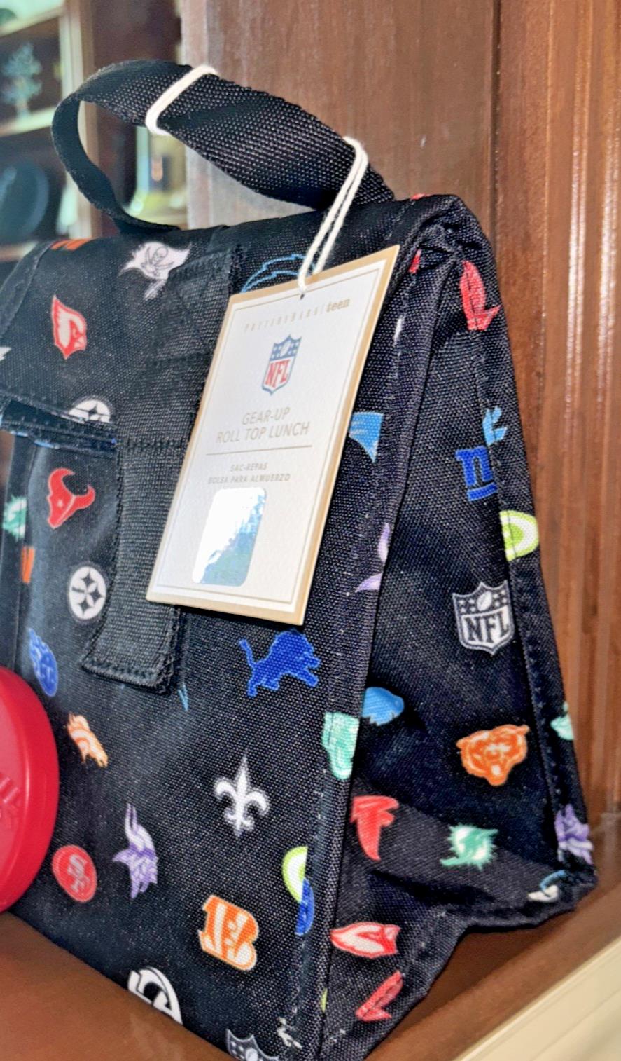 Pottery Barn School Lunch Bag NFL sports bag travel Baseball boy football kid