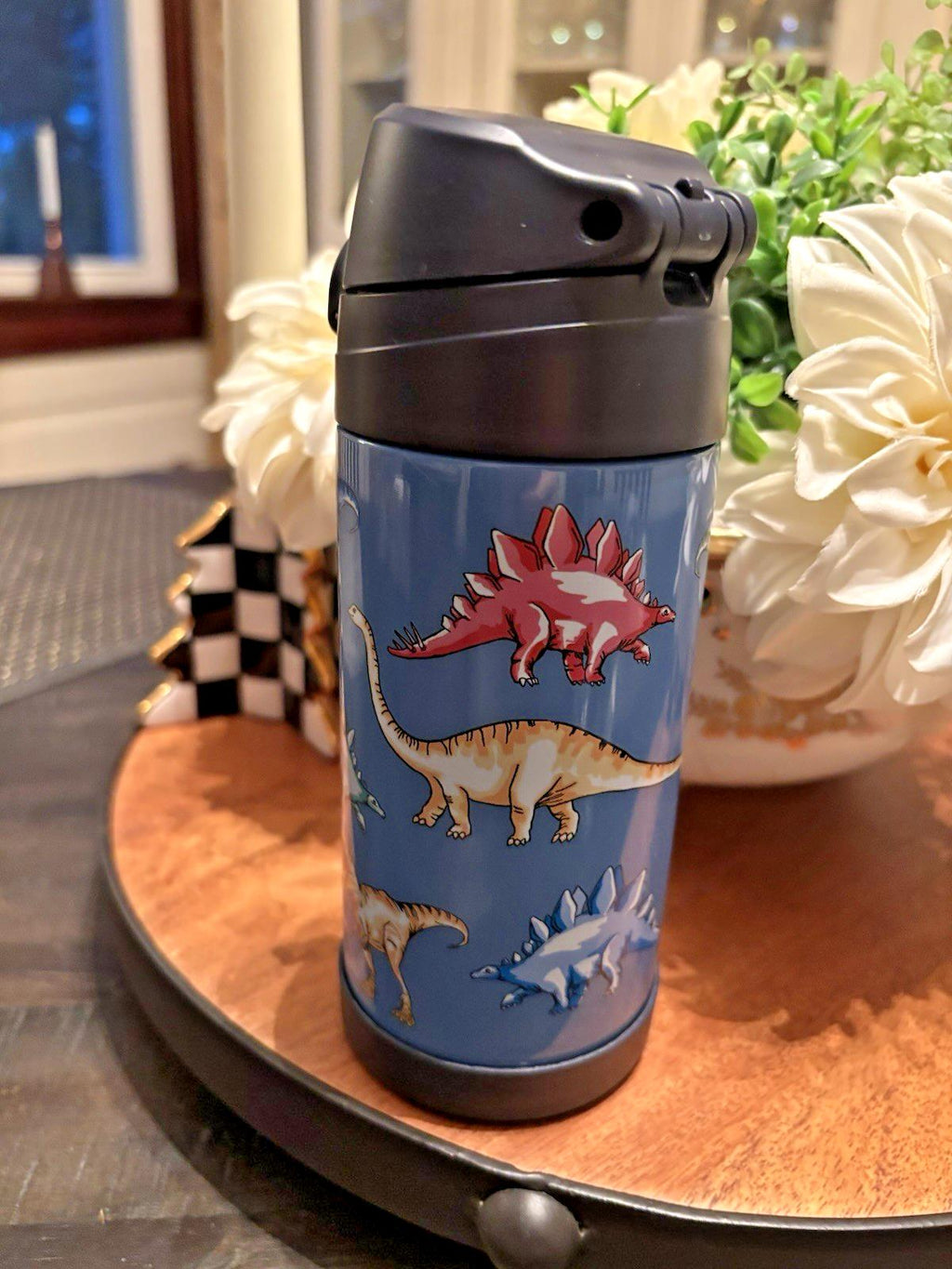 Pottery barn school Disney Dinosaur Water Bottle ?? gift boy Pre K Dino Set Gift