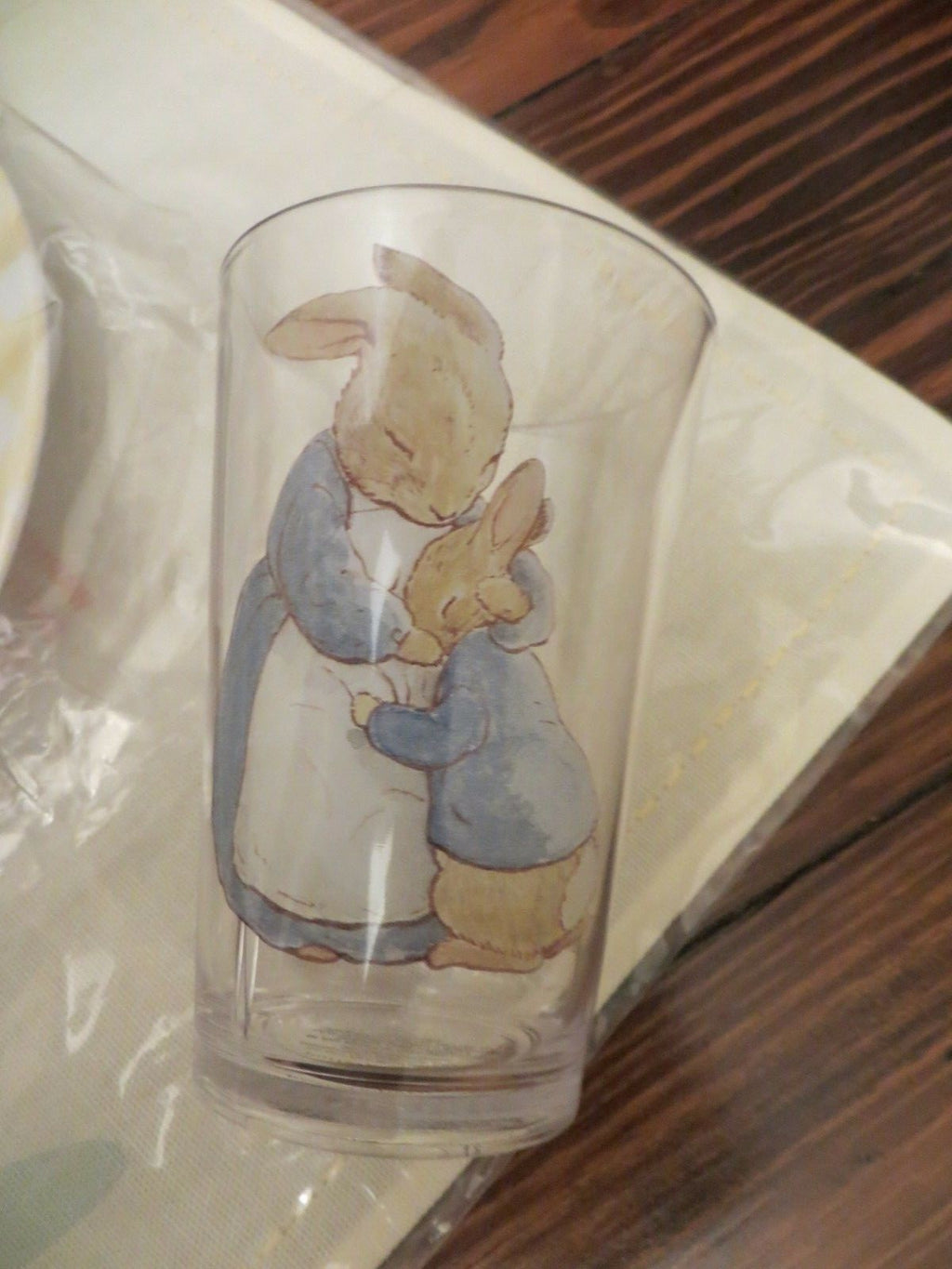 Pottery Barn Disney Plate cup napkin Easter holiday party Bunny Peter rabbit !
