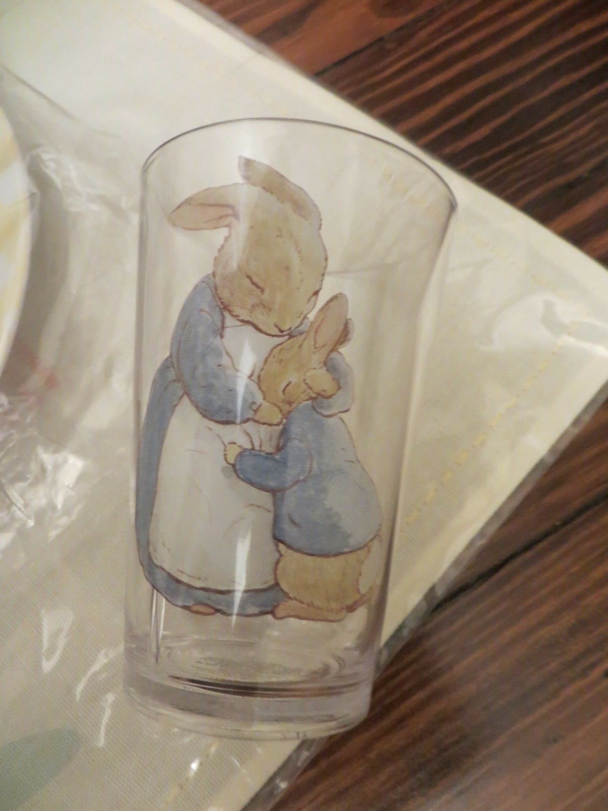 Pottery Barn Disney Plate cup napkin Easter holiday party Bunny Peter rabbit !
