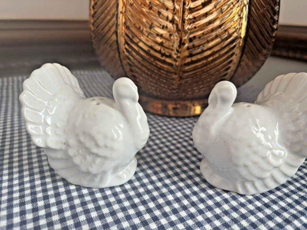 Pottery Barn holiday Party shaker set Thanksgiving Christmas gift Turkey ?? m