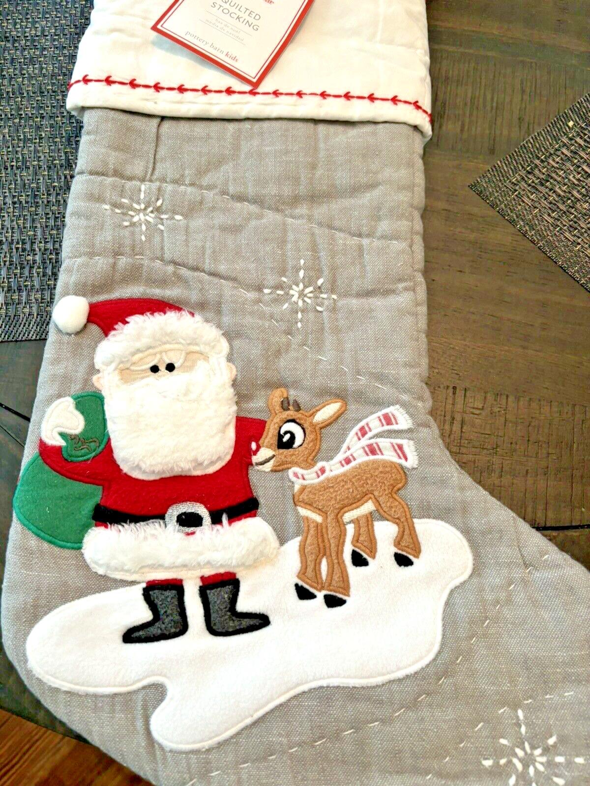 Disney Pottery Barn Holiday Christmas stocking Santa Rudolph Seuss tree Party ]