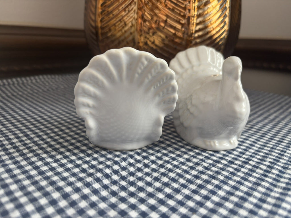 Pottery Barn holiday Party shaker set Thanksgiving Christmas gift Turkey ?? m