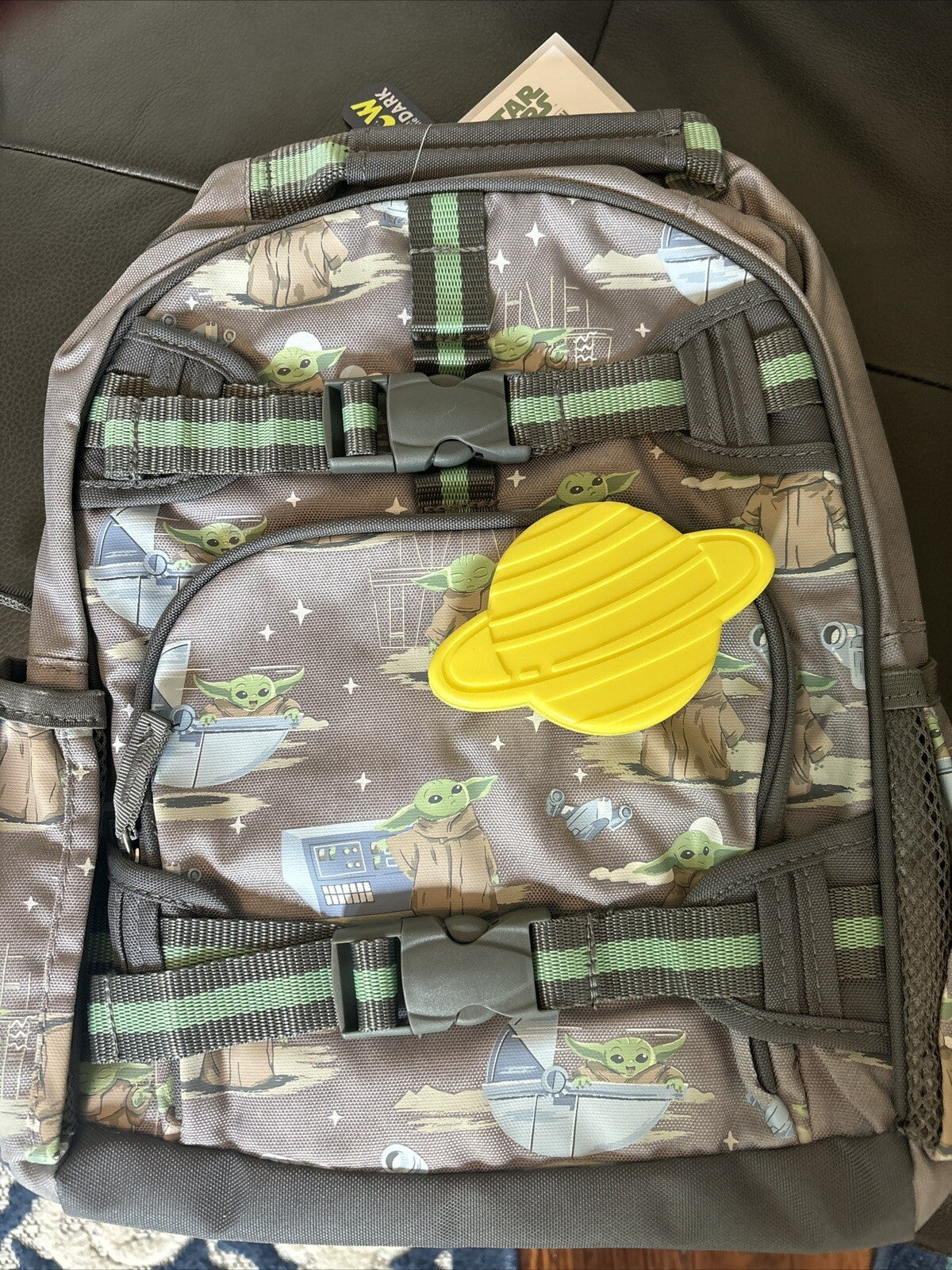 Pottery barn STAR WARS BACKPACK School Grogu + Planet Space Bag Mandalorian YODA