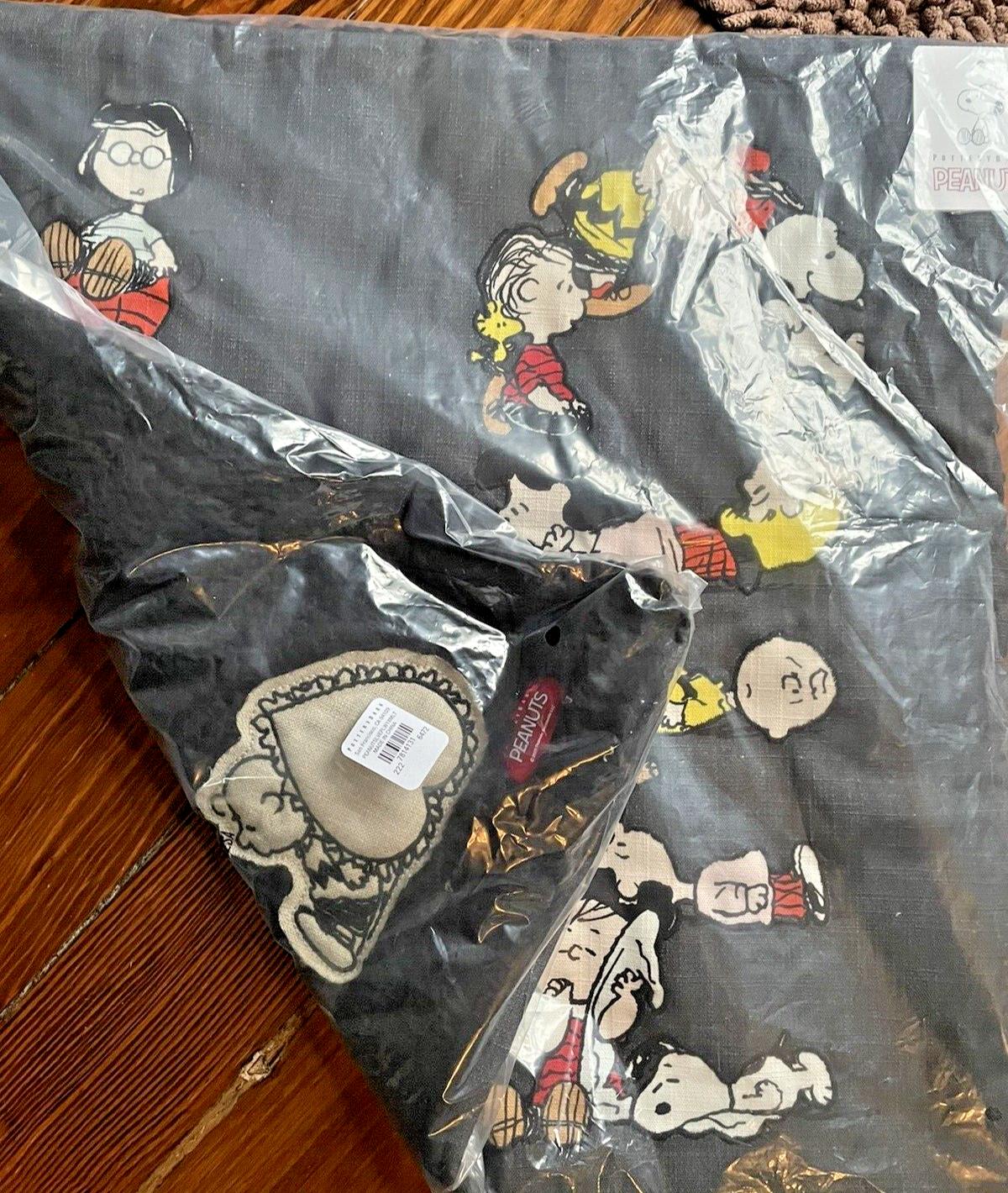 Snoopy Pottery Barn pillow Sham peanuts Disney Holiday School Gift Dorm ?? =