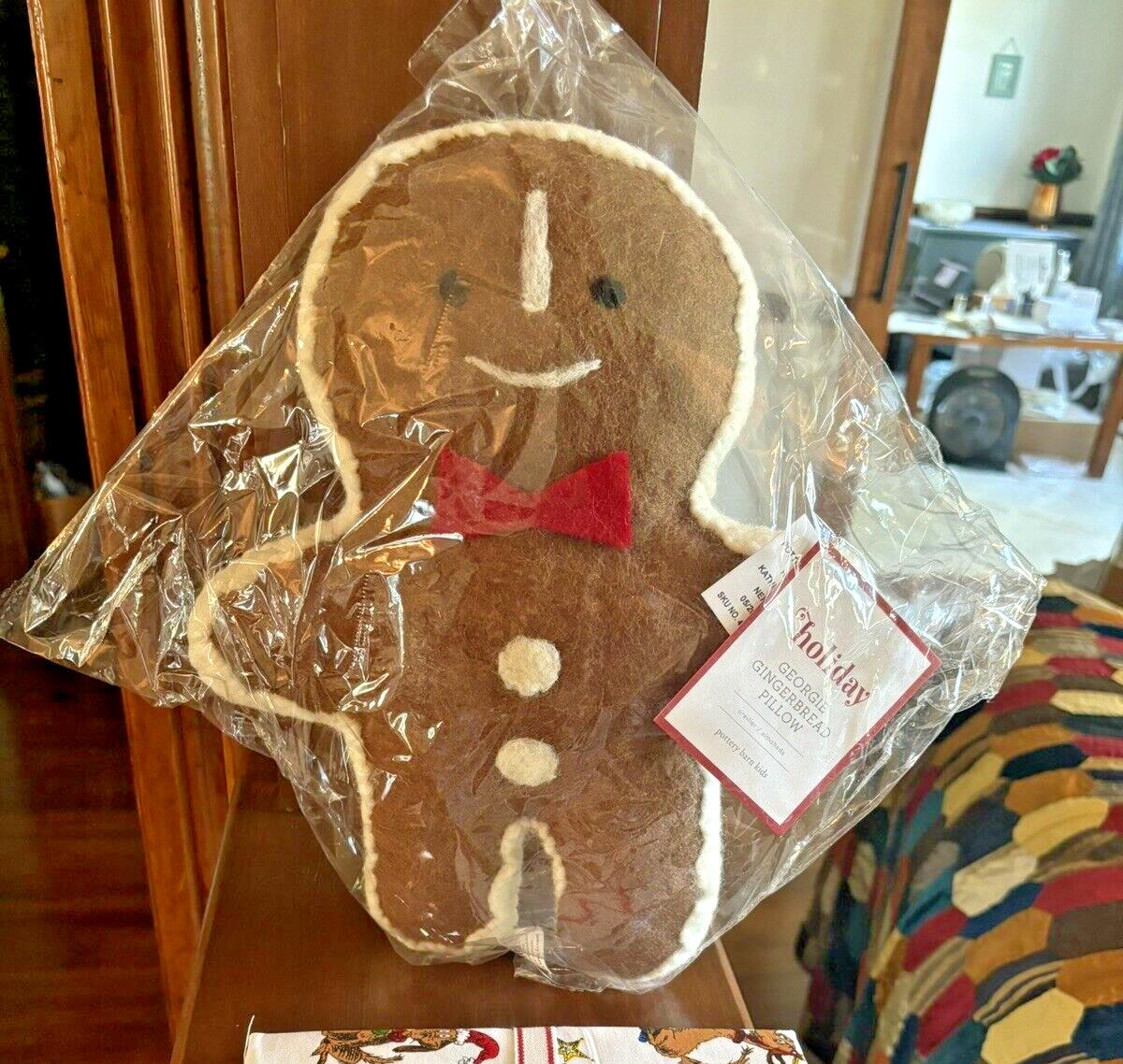 Pottery Barn Holiday Christmas Rudolph+Gingerbread Seuss Disney pillow kid SET '