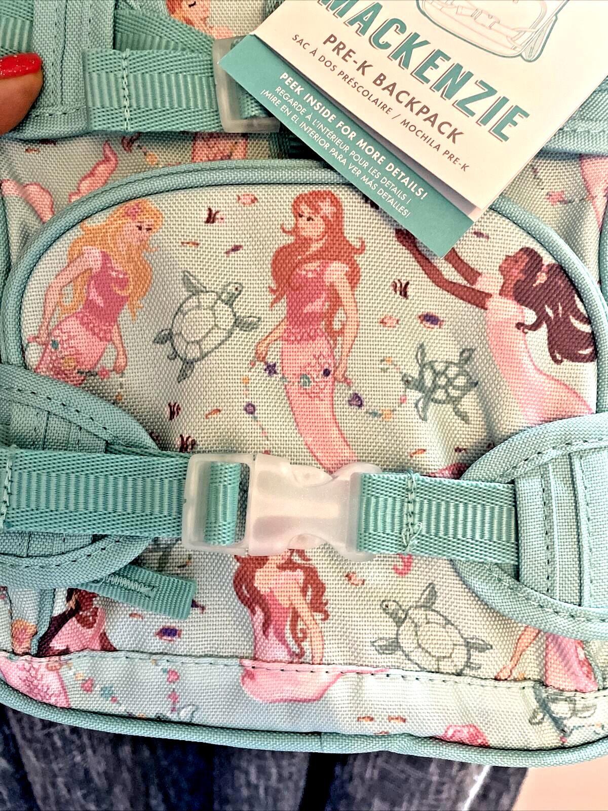 Disney School Pottery barn Mini Pre K BACKPACK bag girl princess Holiday Gift .
