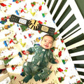 Disney Pottery Barn GRINCH CRIB TODDLER bed SHEET holiday Christmas gift Seuss -