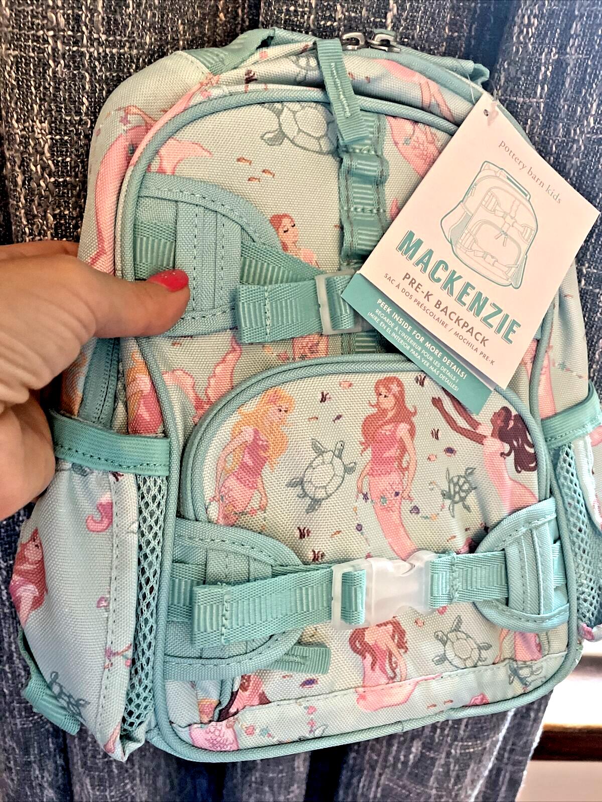 Disney School Pottery barn Mini Pre K BACKPACK bag girl princess Holiday Gift .