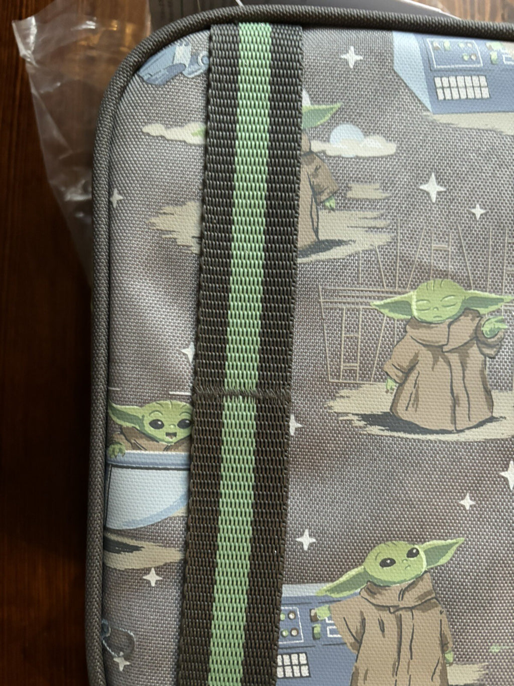 School Pottery barn STAR WARS Dinosaur Lunch Grogu Yoda Jurassic Bag space Boy ,