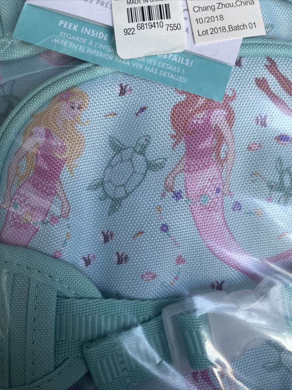Disney School Pottery barn Mini Pre K BACKPACK bag girl princess Holiday Gift .