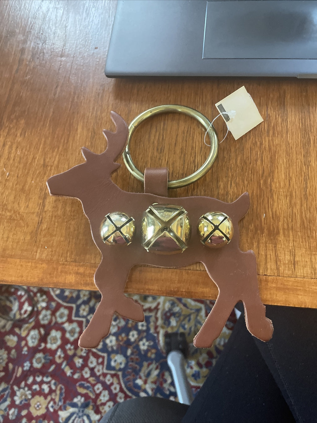 Pottery barn Christmas holiday door bell reindeer deer party gift boy girl kid =