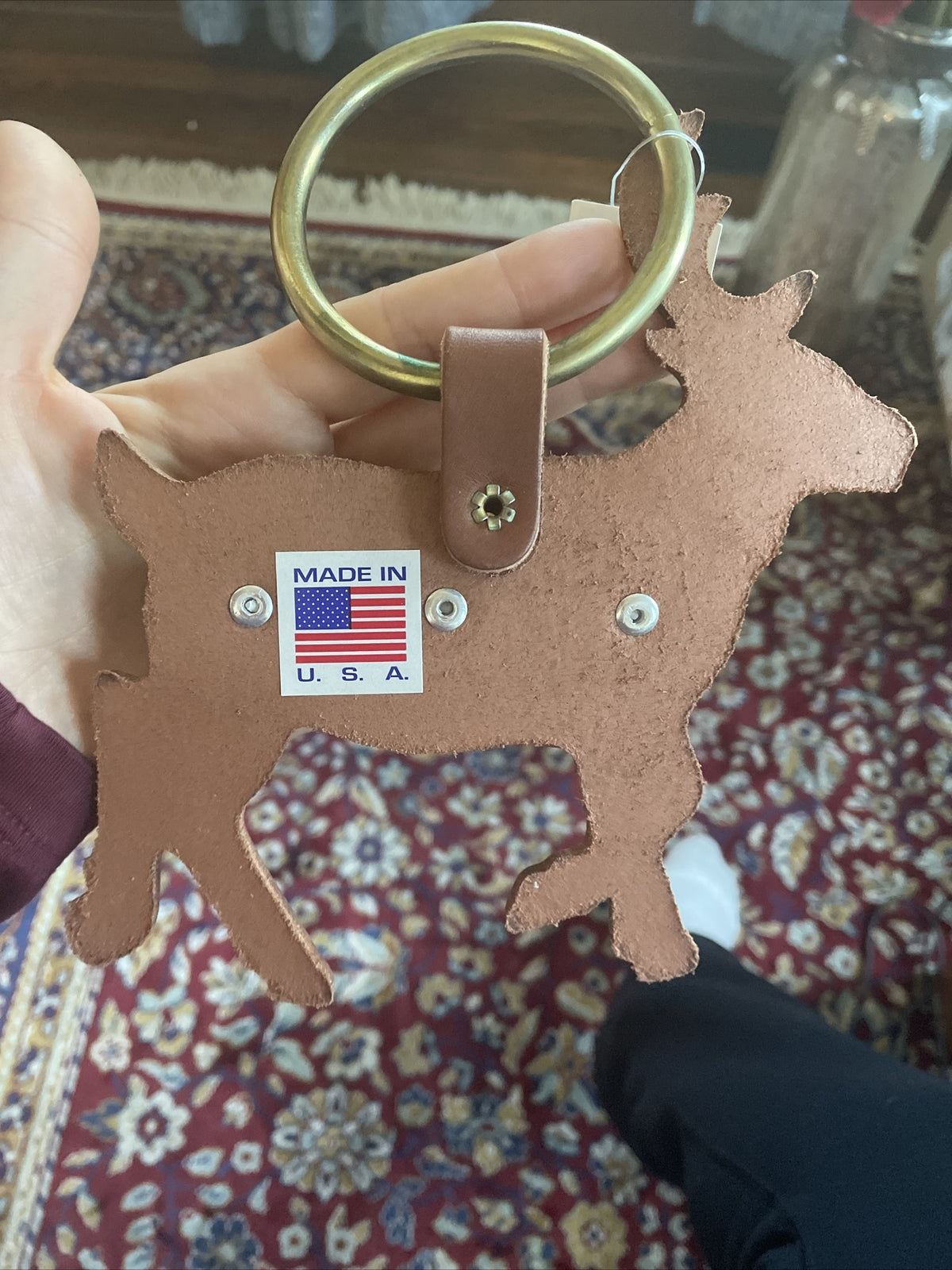 Pottery barn Christmas holiday door bell reindeer deer party gift boy girl kid =