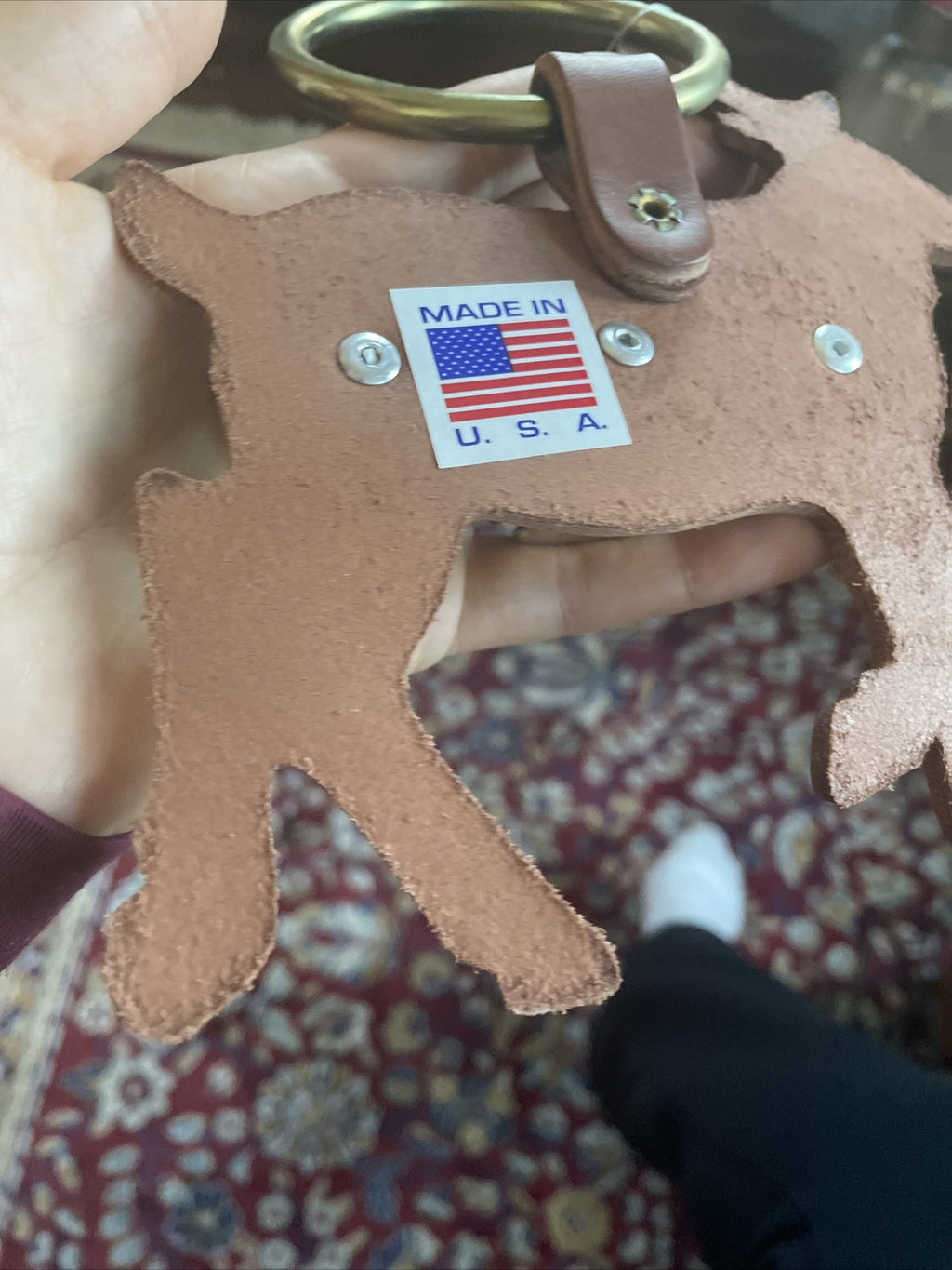 Pottery barn Christmas holiday door bell reindeer deer party gift boy girl kid =