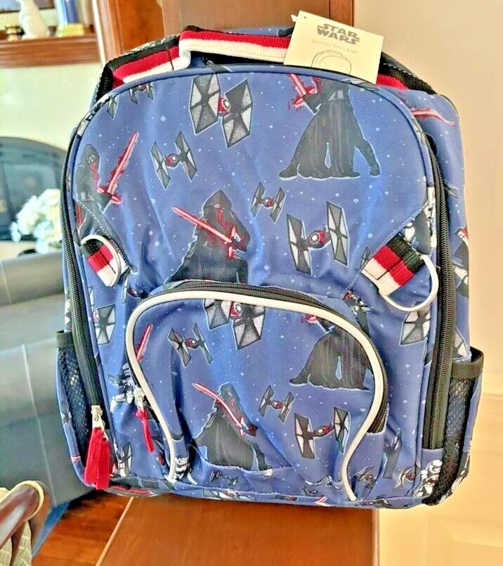School Pottery Barn STAR WARS BACKPACK Mandalorian grogu Disney travel Bag  ?? h