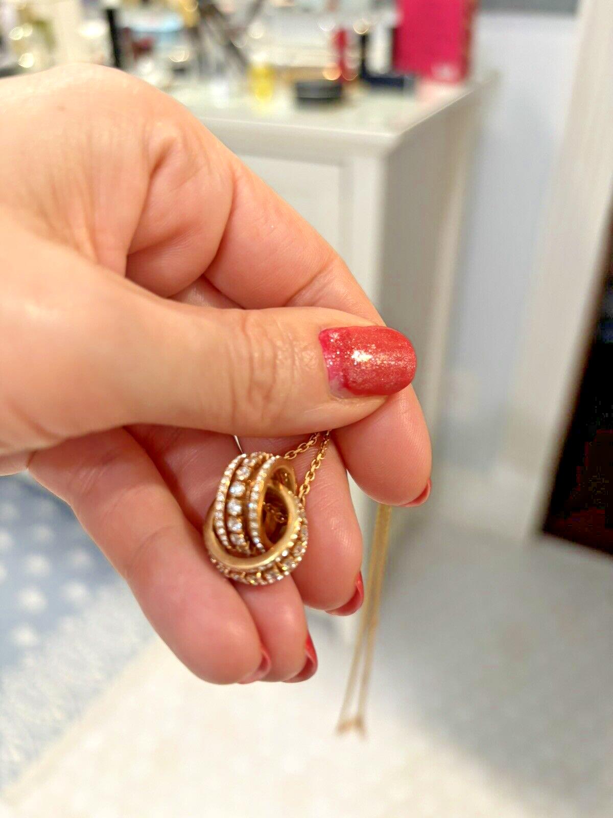 Swarovski Necklace Jewelry bracelet Christmas GIFT gold silver holiday $300 \