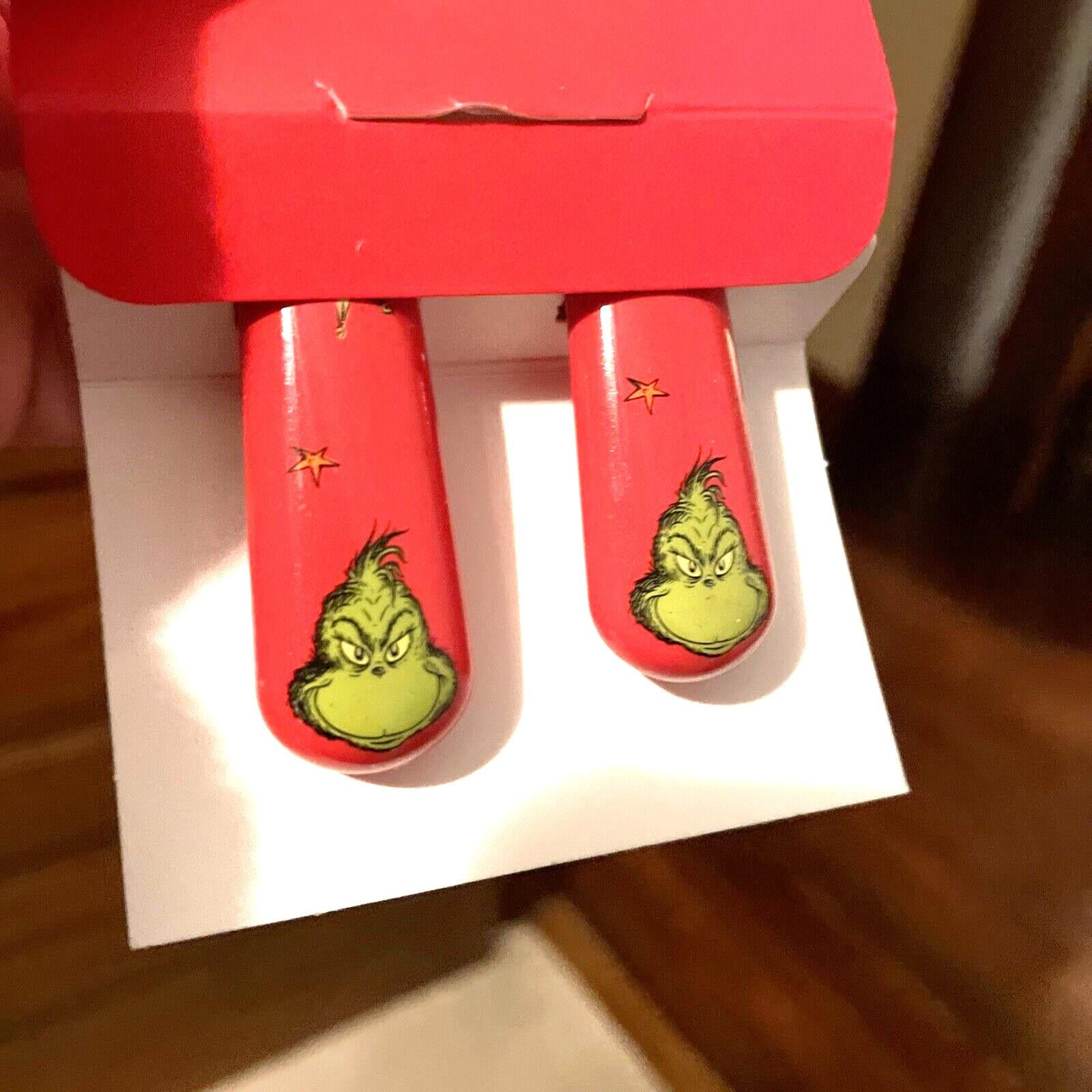 Disney school Pottery Barn GRINCH Christmas Utensil holiday gift Seuss party -