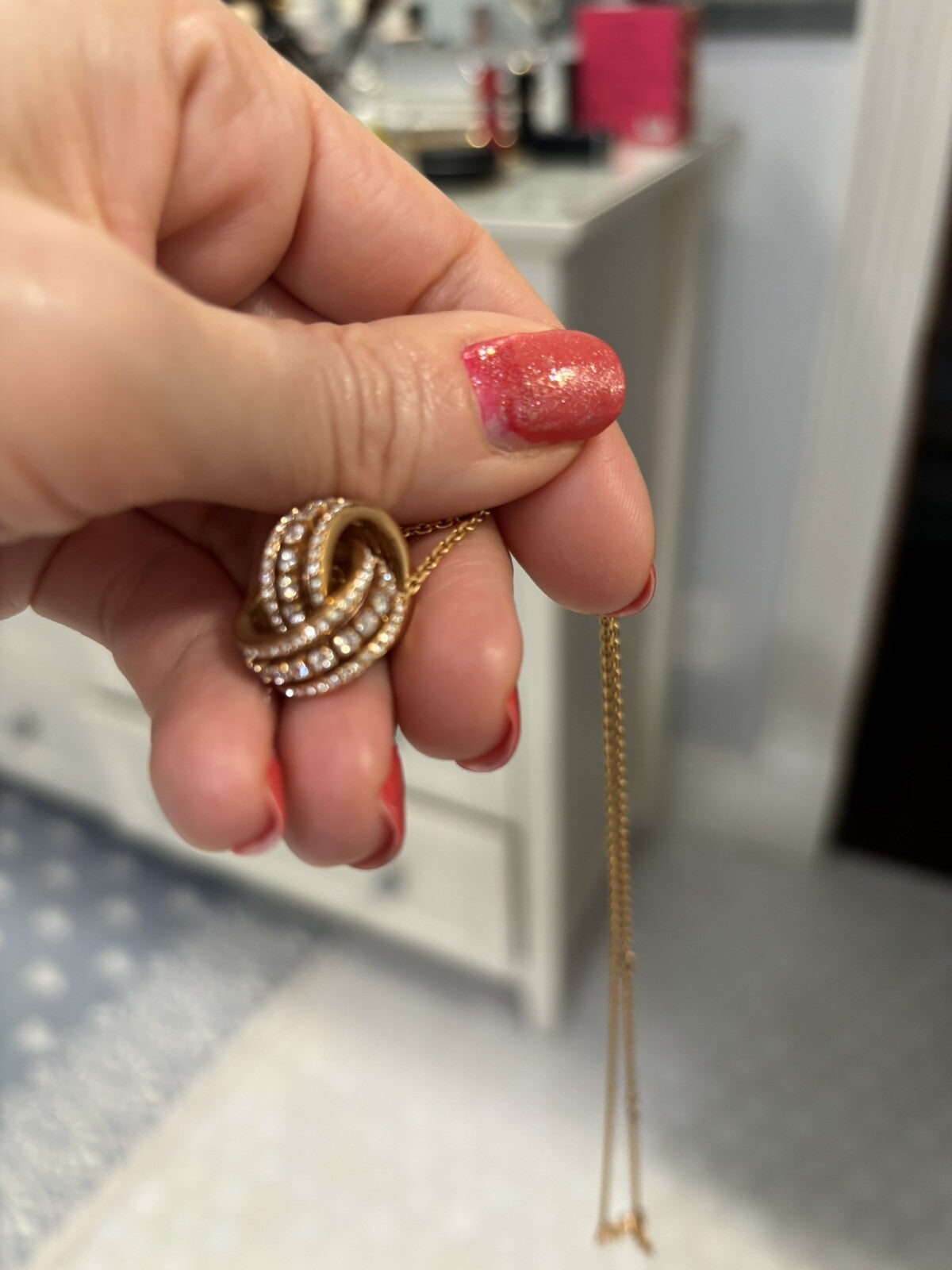 Swarovski Necklace Jewelry bracelet Christmas GIFT gold silver holiday $300 \