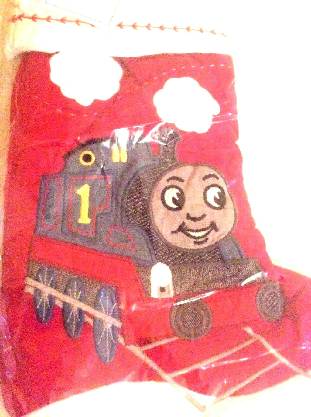 Disney Pottery Barn Holiday Christmas stocking THOMAS TRAIN gift party pre k  ]