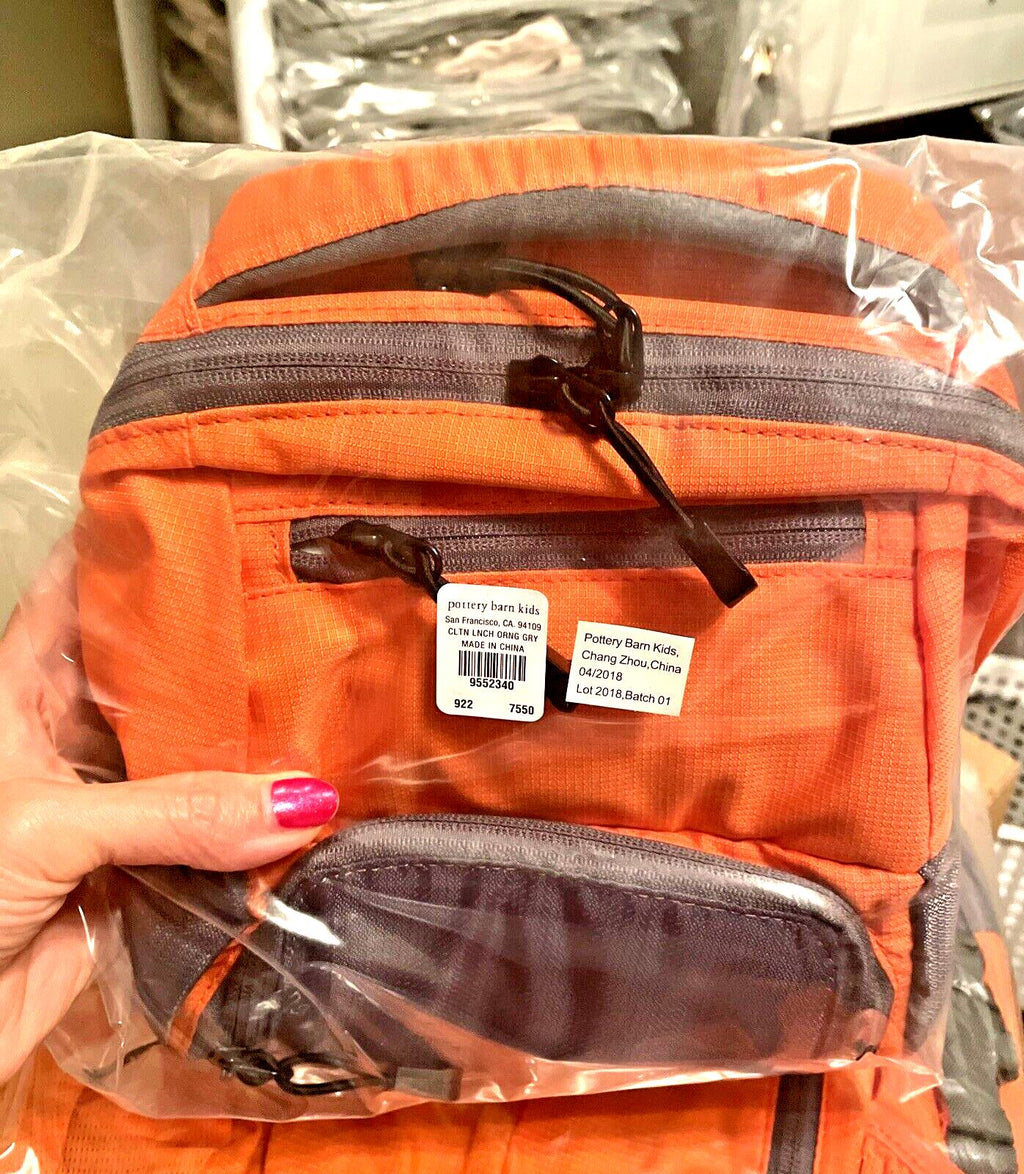 Pottery Barn School Backpack +Lunch bag sports Disney gift galaxy space planet .