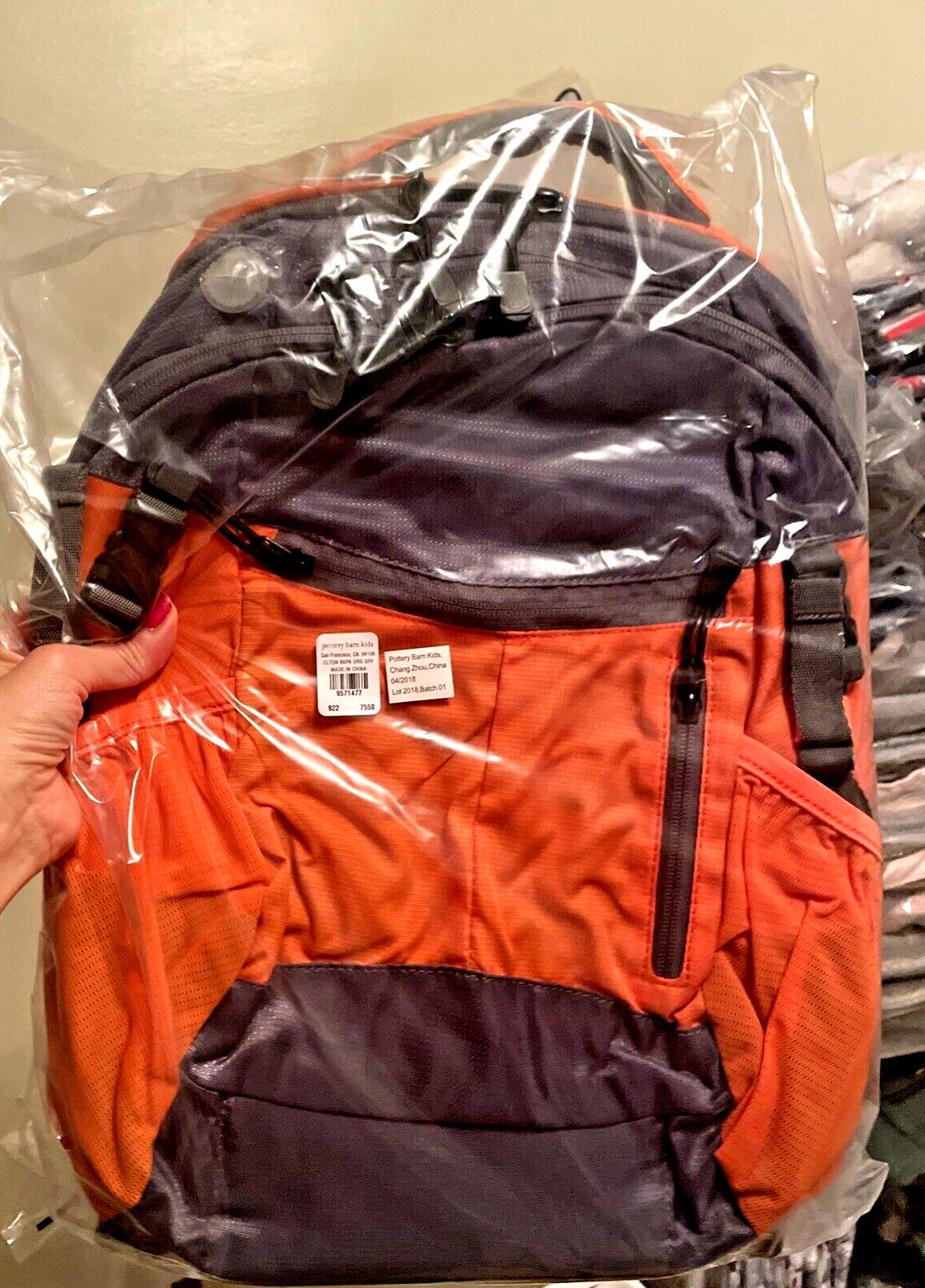 Pottery Barn School Backpack +Lunch bag sports Disney gift galaxy space planet .
